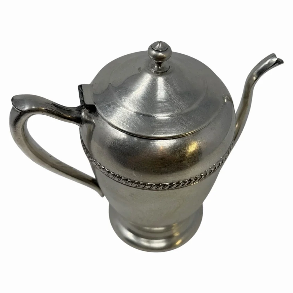 1883 FB Rogers Silver Co Silver on Copper Teapot #2310‎